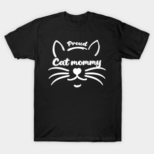 Proud Cat mommy T-Shirt